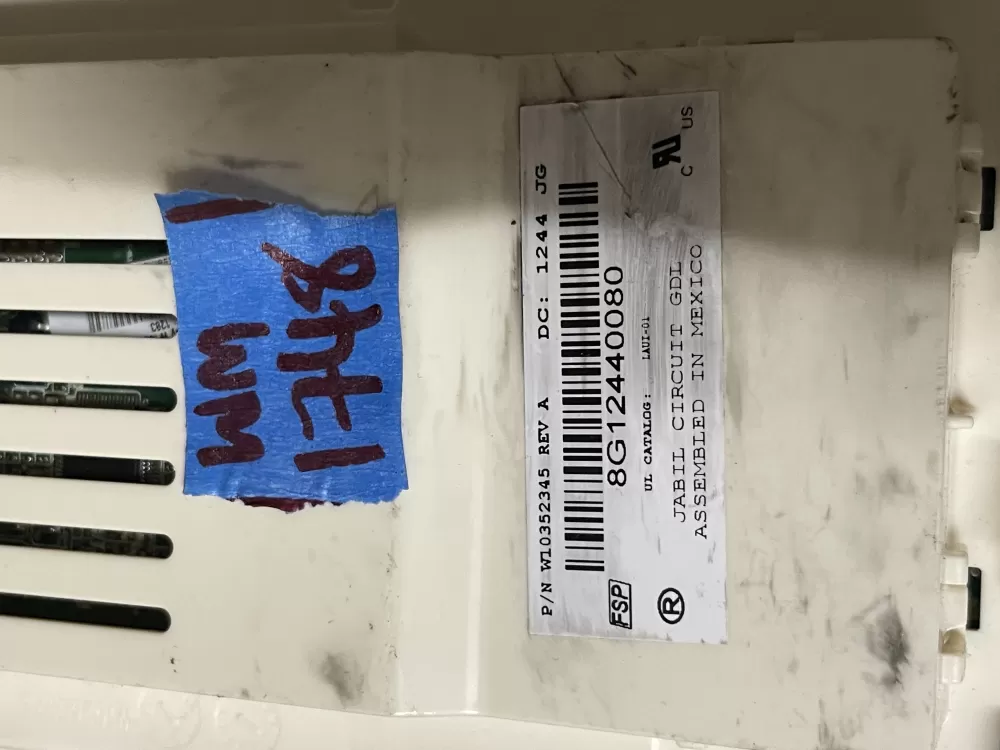Whirlpool W10352345 Dryer UI Control Board AZ42809 | Wm1748