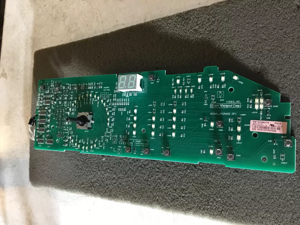 W10563776 Whirlpool Washer Board - Control