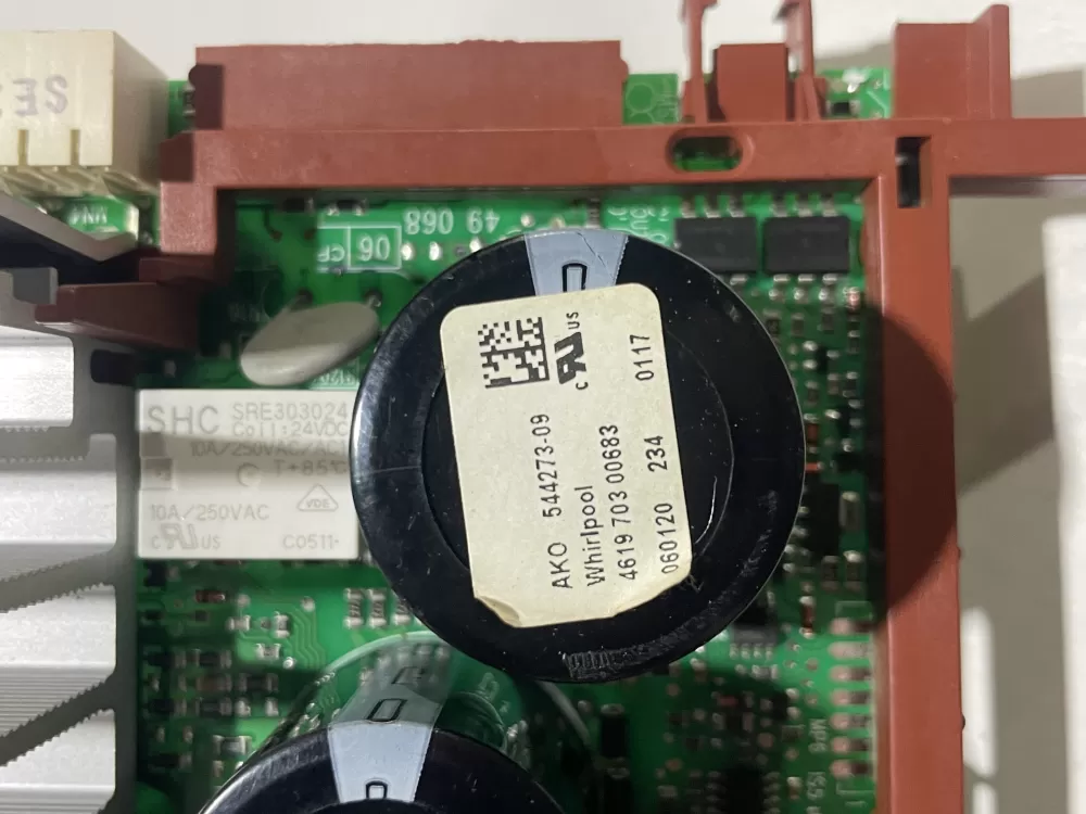 Whirlpool 10 W10756692 Washer Control Board Motor W756692 AZ155491 | Wm2537