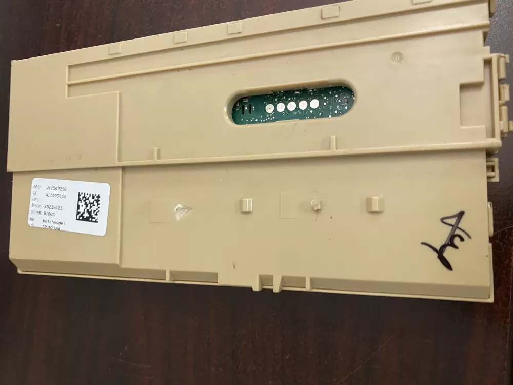 KitchenAid W11567292 W11672225 Dishwasher Control Board AZ36982 | BK386