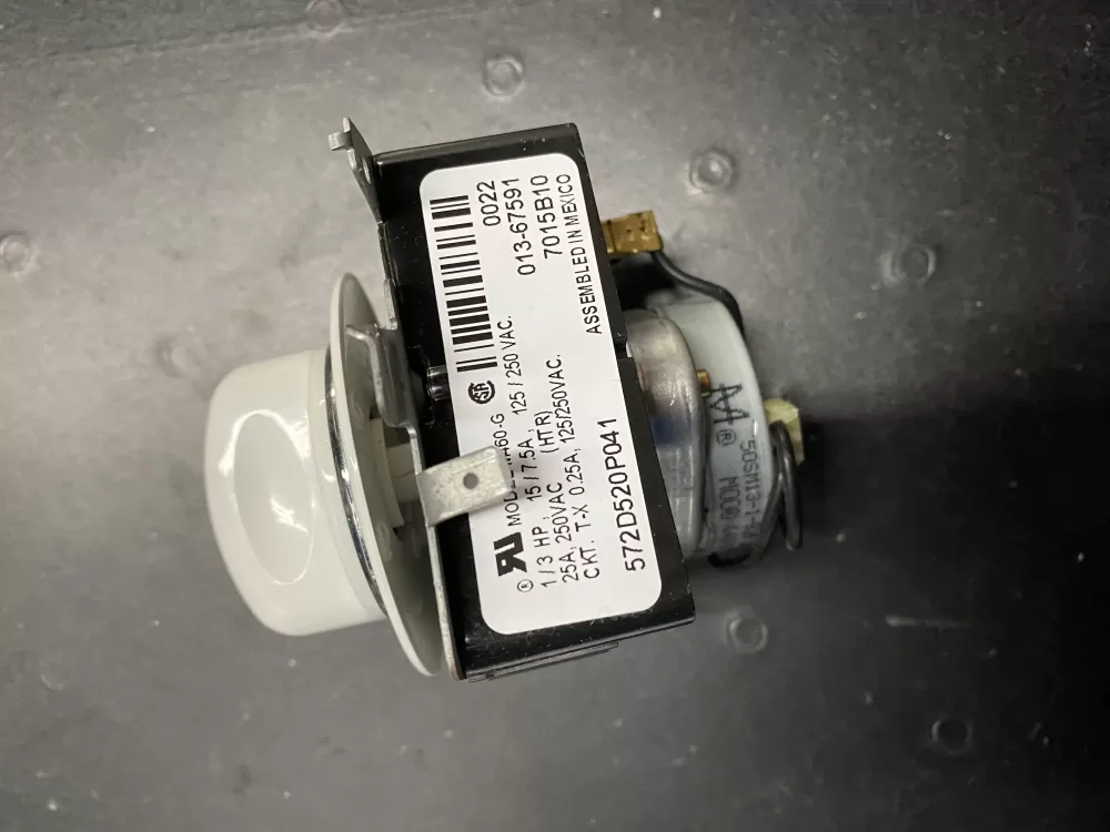 GE 572D520P041 Dryer Timer AZ9163 | BK686