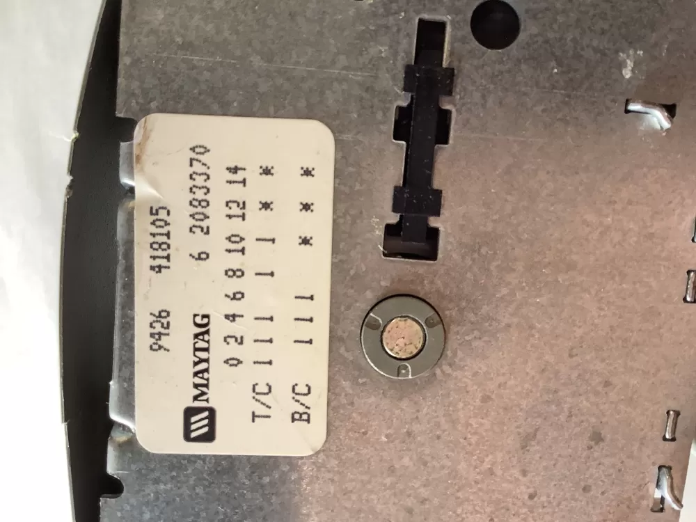 Maytag 6 2083370 Washer Timer With Control Knob AZ143220 | ZC2409