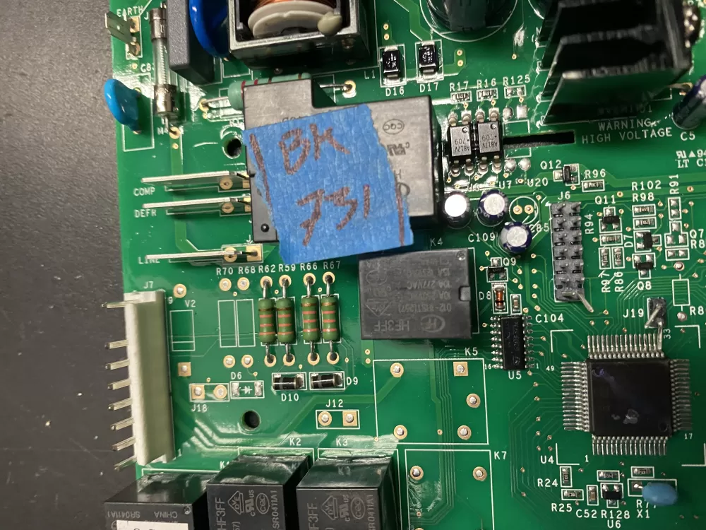 GE 225D4206G003 EBX1069P007 WR55X11033 Fridge Control Board AZ18533 | BK731