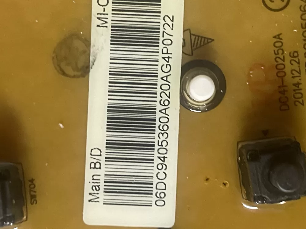 Samsung DC94 05360A Washer Control Board AZ40986 | Wmv403