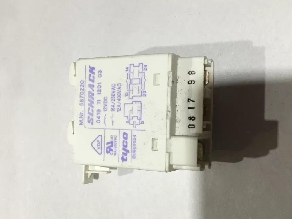 Miele 5870220 Dishwasher Heating Element Relay AZ102285 | Sl102