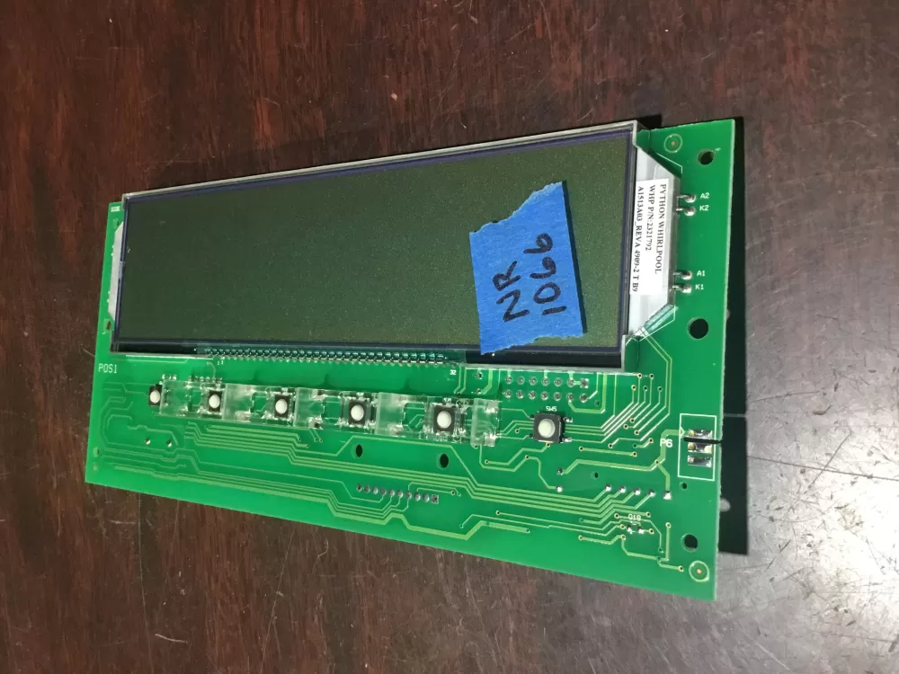 Whirlpool w10136787 Refrigerator Control Board Dispenser Panel AZ69828 | NR1066