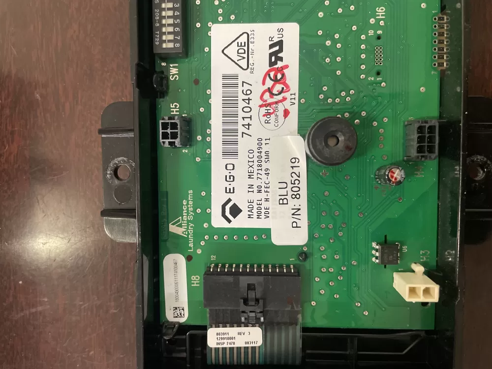 SpeedQueen 805219P Washer Control Board Speed Queen AZ35919 | KM471