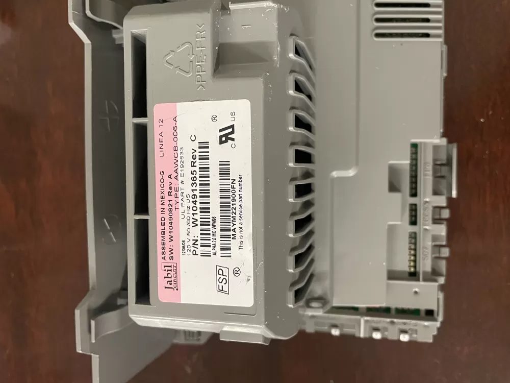 Whirlpool W10491365 Washer Control Board AZ27514 | KMV64