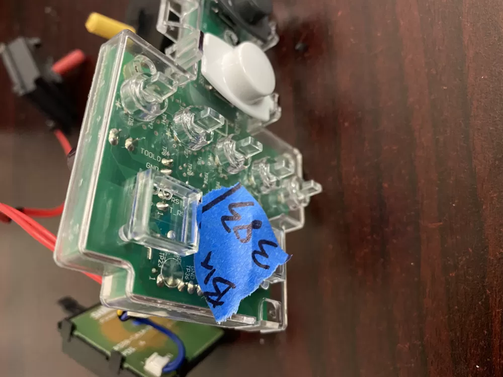 GE 234D2618G001 WE04X27284 Dryer Control Board AZ36069 | BK383