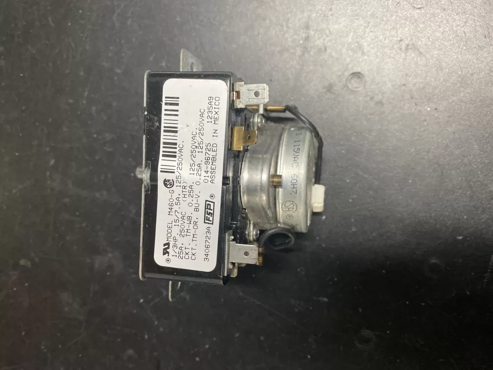 Whirlpool 3406723A 4433735 AP6008572 PS11741712 EAP11741712 Dryer Timer
