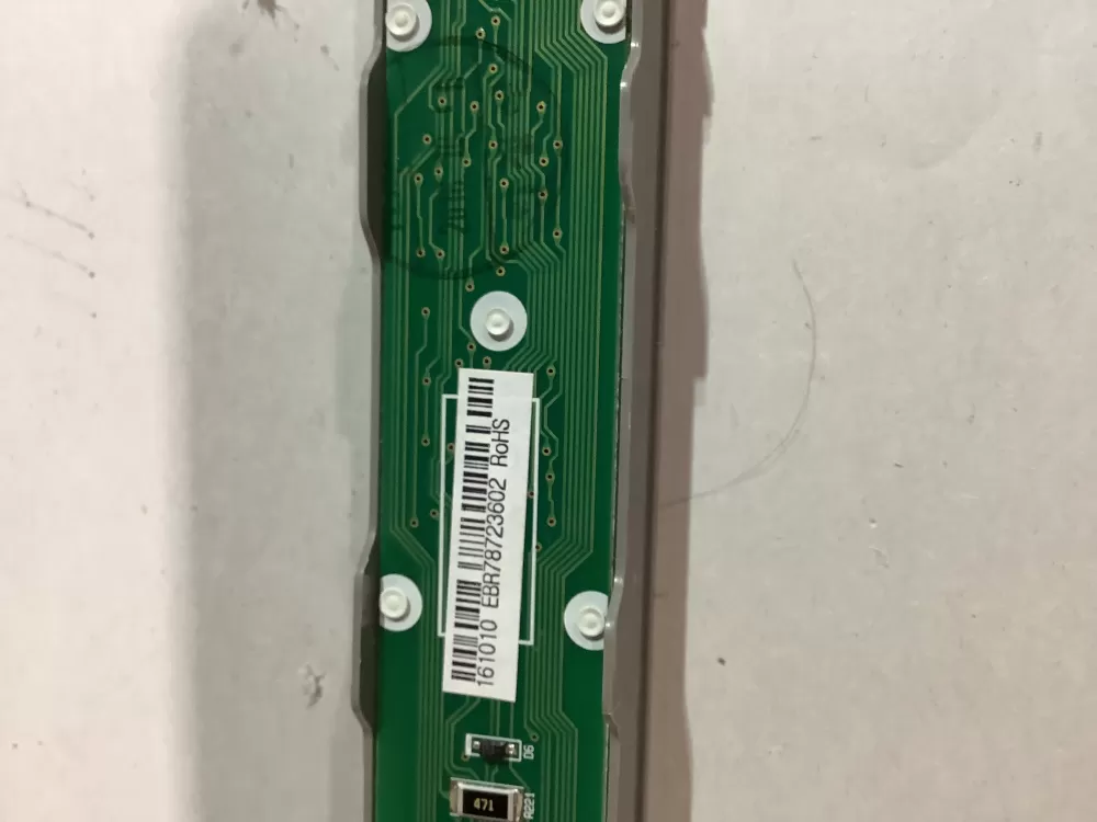 LG EBR78723602 Refrigerator User Interface Control Board AZ183728 | ZC2707