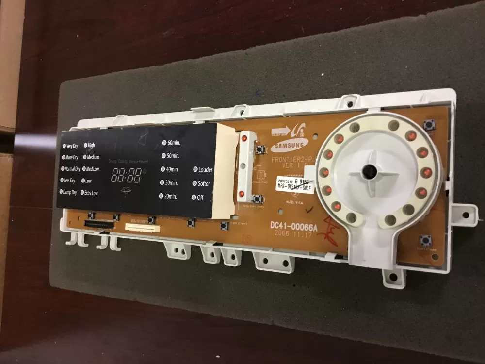 Samsung  LG  Maytag MFS-WF206L-S0  MFS-WF318A-T0  DC41-00052A  DC41-00066A  MFS-WF327L-T0  DC92-00124A Washer Control Board