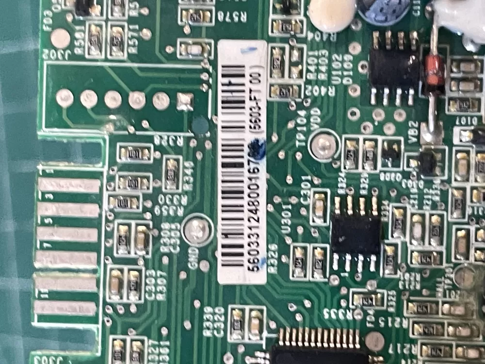 GE washer motor control board 56033124800167 AZ200768 | Wm2154
