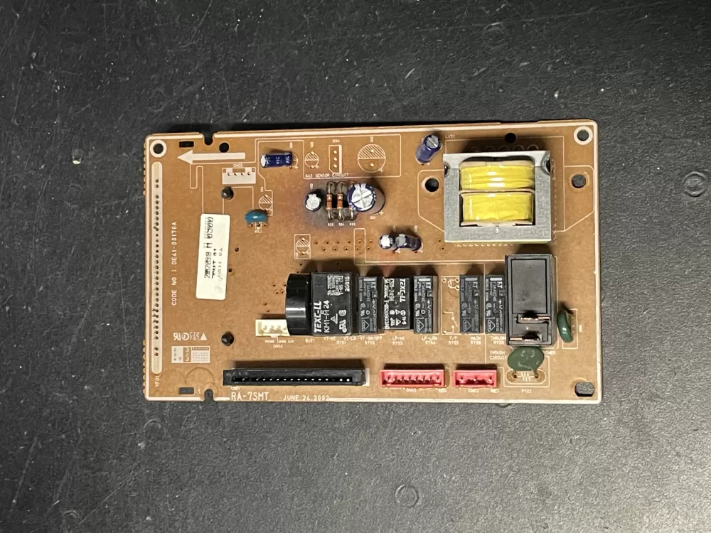 GE DE41-00170A Microwave Control Board Panel