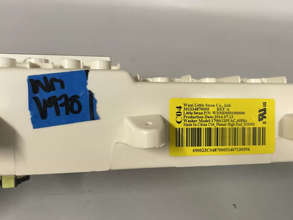 GE WDMD0501000000 Washer Control Board AZ225218 | Wmv978