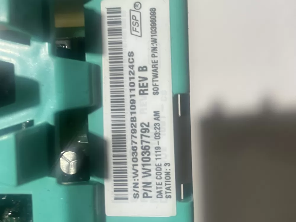 Kenmore W10367792 W10438110 PS3503272 Washer Control Board AZ141208 | Wm2129