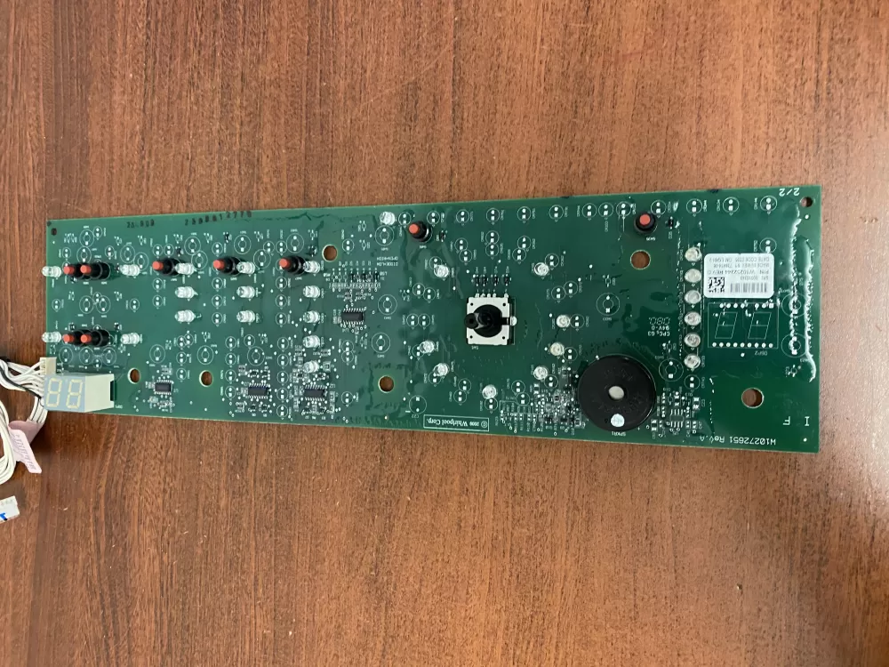 Whirlpool W10252244 Dryer Control Board