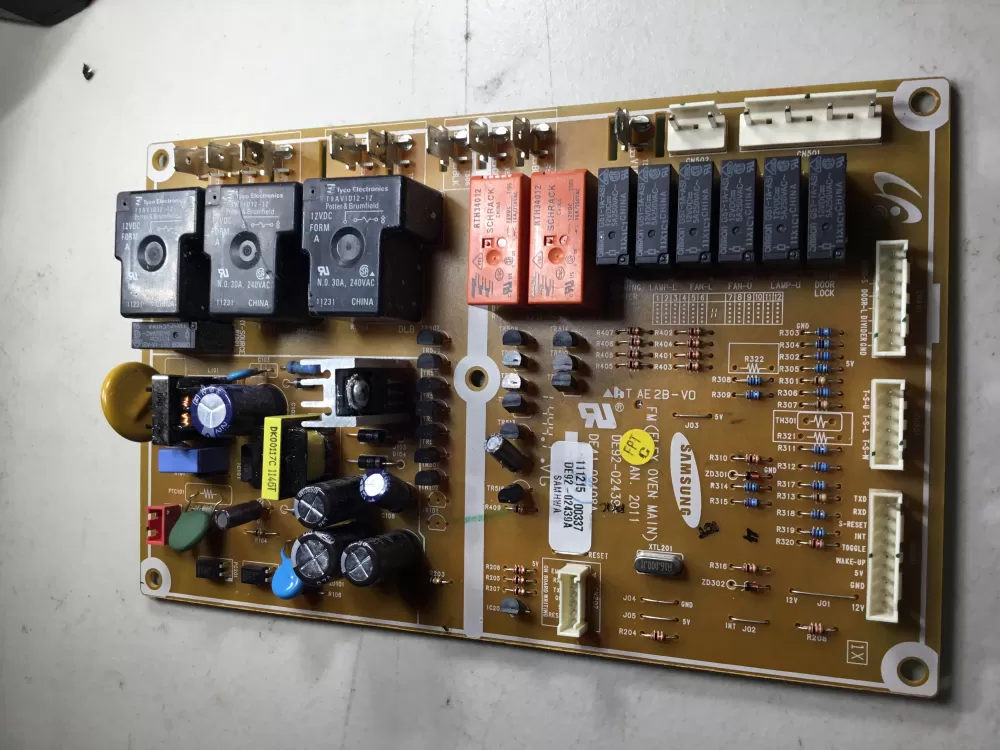 Samsung DE92 02439A 02439D PS5576806 Range Relay Control Board AZ40277 | NR20