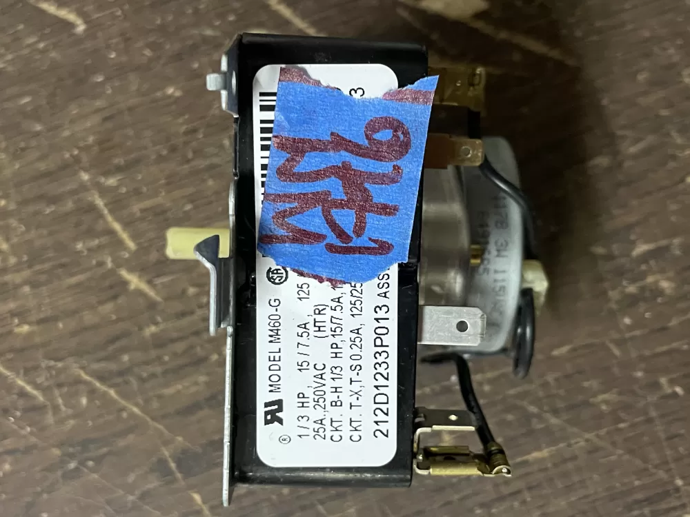 GE 212D1233P013 WE4M365 Dryer Timer AZ48557 | Wm1796