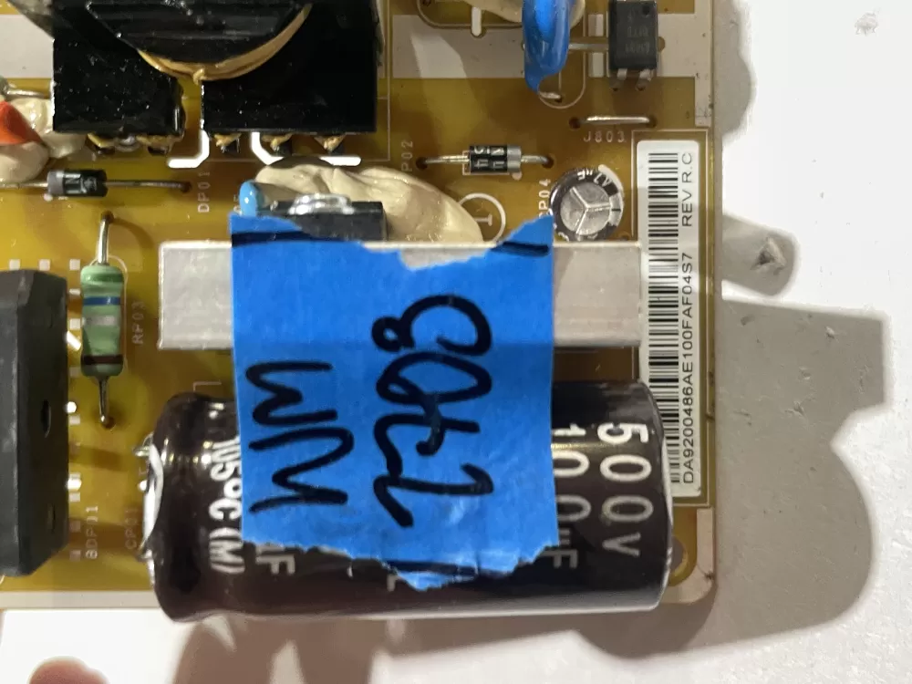 Samsung DA92 00486A Refrigerator Control Board AZ183507 | Wm2703