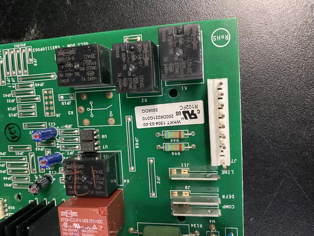 GE 200D6221G010 EBX1110P003 WR55X10552 Refrigerator Control Board