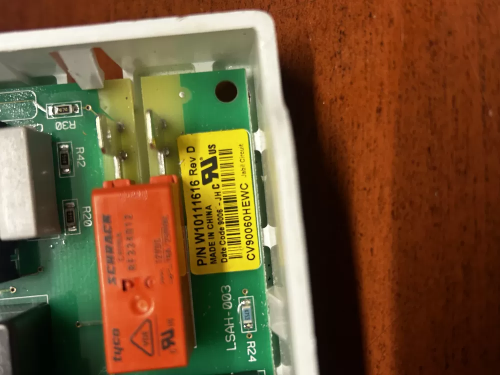 Whirlpool  Kenmore  Maytag 11616  1447617  3978982  PS11748355  W10067040  W10074270  W10111607  W10111609  W10111614  W10111616R  W10118243  W10118243R Dryer Control Board