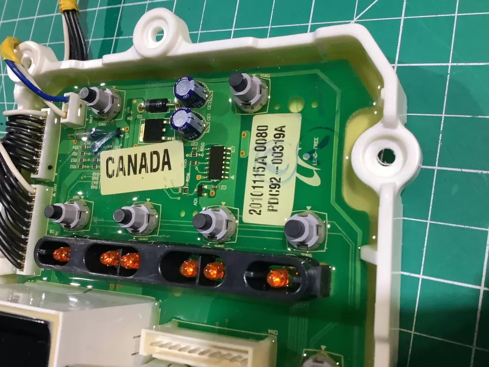 Samsung DC92-00319A Washer Control Board Vrt Steam Panel AZ140754 | NRV544