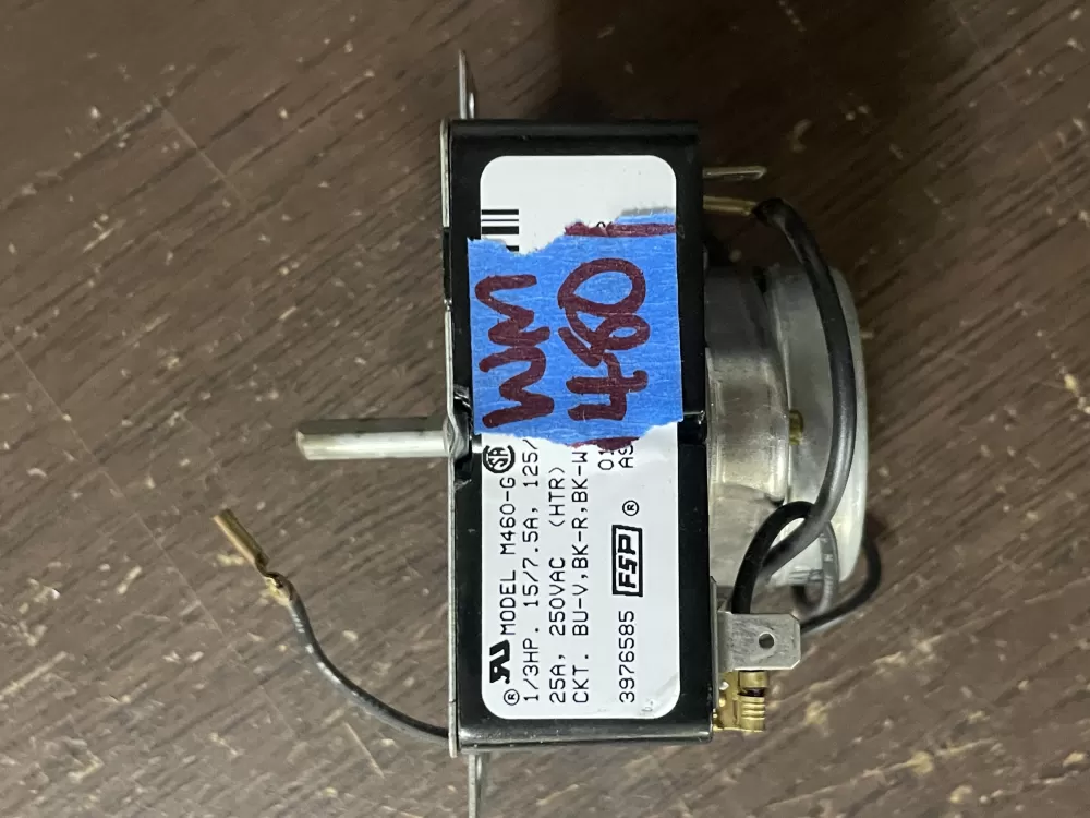 Whirlpool 8299771 PD00003266 WP8299771 3976585 Dryer Timer AZ39158 | Wm480