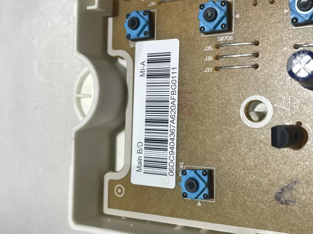 Samsung DC94 04367A Dc92 01624c Dryer Control Board AZ117249 | Wmv682