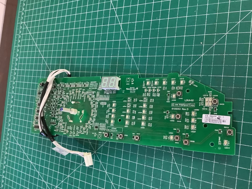 Whirlpool  Maytag  Kenmore  Sears 8564291 8563948 Washer Control Board