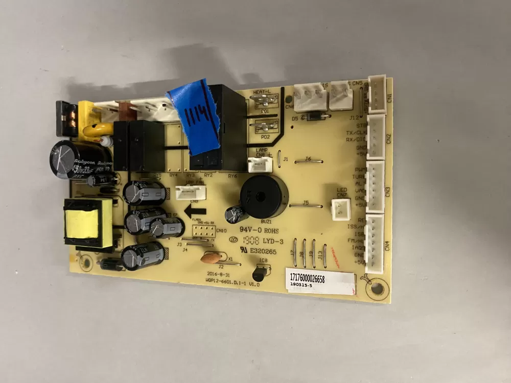 Samsung 17176000026658 Dishwasher Control Board AZ218745 | BK1114