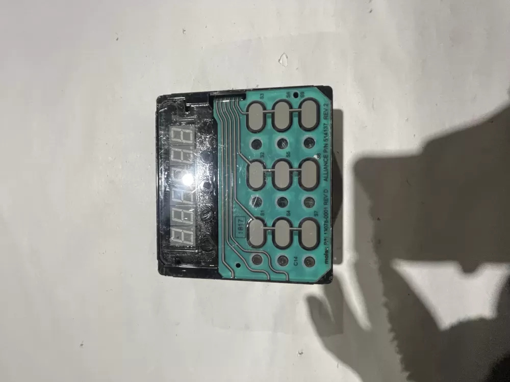 Speed Queen  Alliance D517522  514137  13078-0001 Dryer Control Board