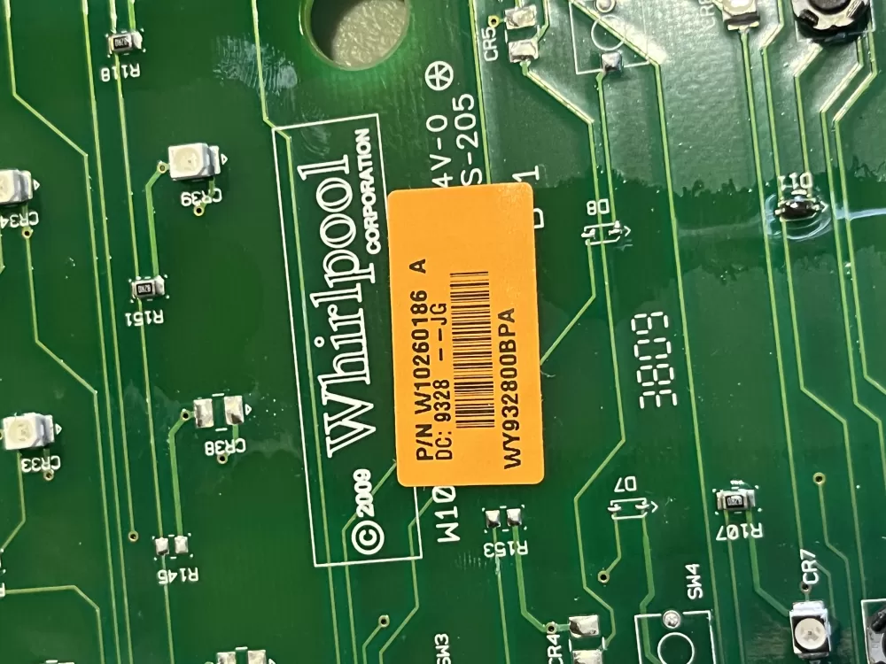 Whirlpool Maytag W10260186 W10258434 Washer Control Board AZ43357 | 72