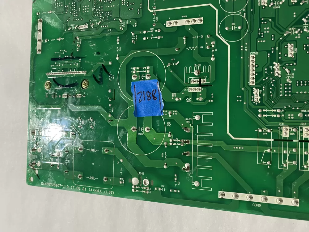 LG EBR81182770 Refrigerator Control Board AZ193382 | BK2188