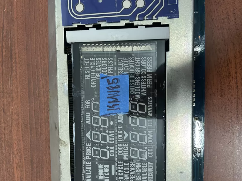 Maytag Commercial Gas Dryer Control Board UI LCD Display AZ28708 | KMV85