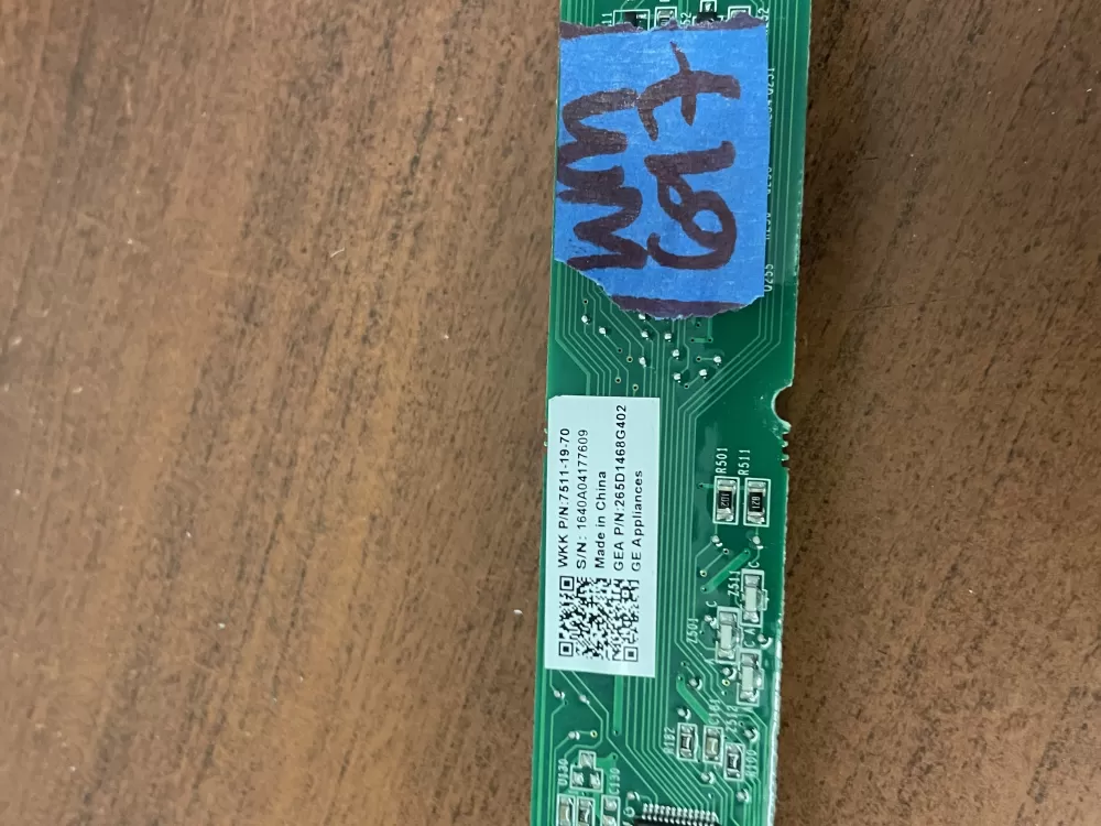 GE 265D1468G402 Dishwasher Control Board AZ47822 | Wm697