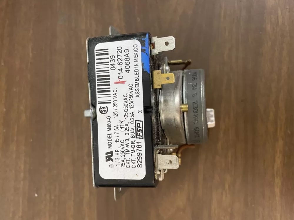 Whirlpool 8299781C WP8299781 AP6012589 8299781 909732 PS11745799 Dryer Timer