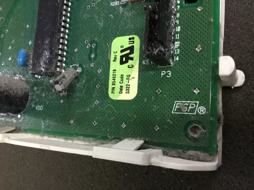 Whirlpool WP8546219 Dryer Control Board AZ90625 | NRV431