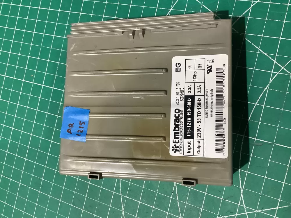 Whirlpool W1089391 Refrigerator Compressor Inverter Control AZ195604 | AR1215
