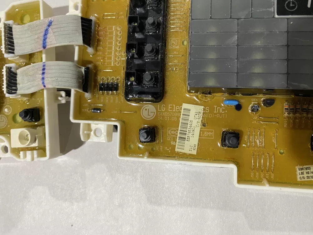 LG EBR78534405 Washer Control Board Interface AZ111333 | BKV652