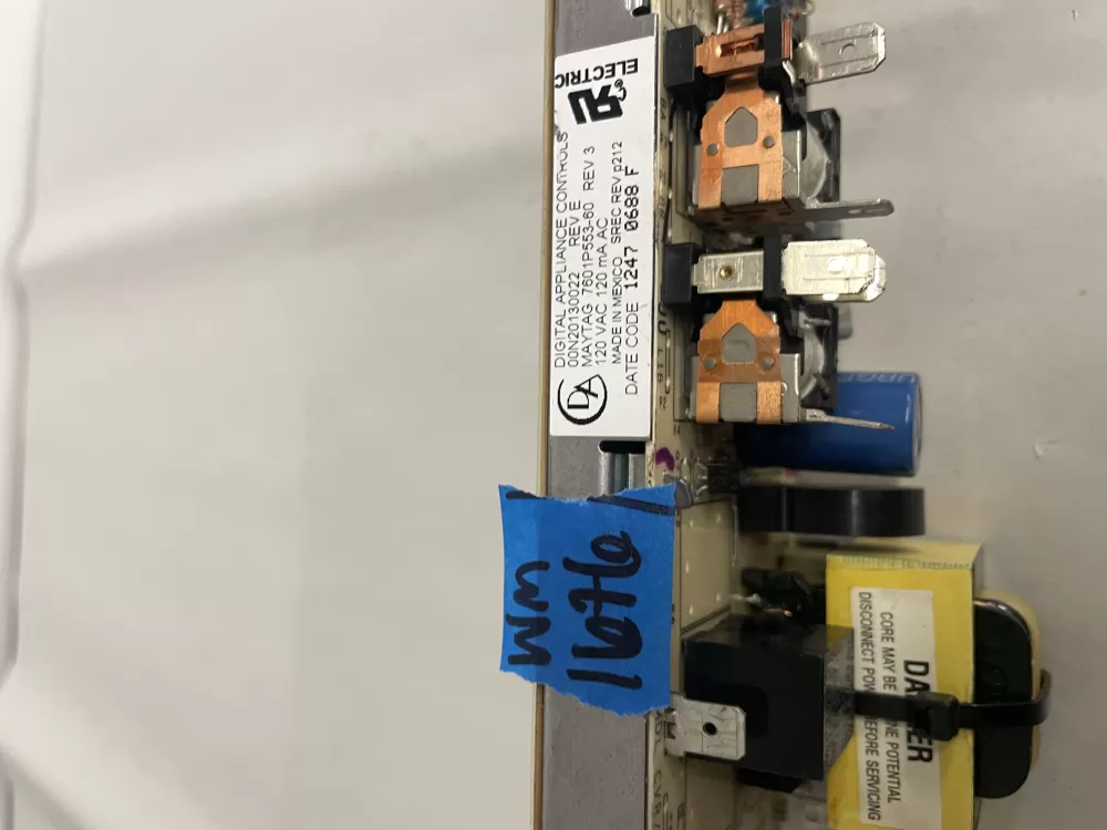 7601P553 Maytag Range Board - Control