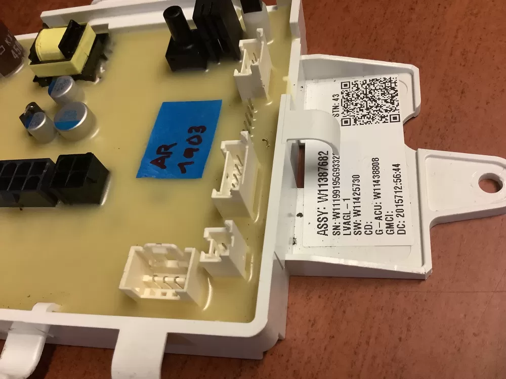 Whirlpool W11387682 W11419055 W11479882 Washer Control Board AZ195698 | AR1903