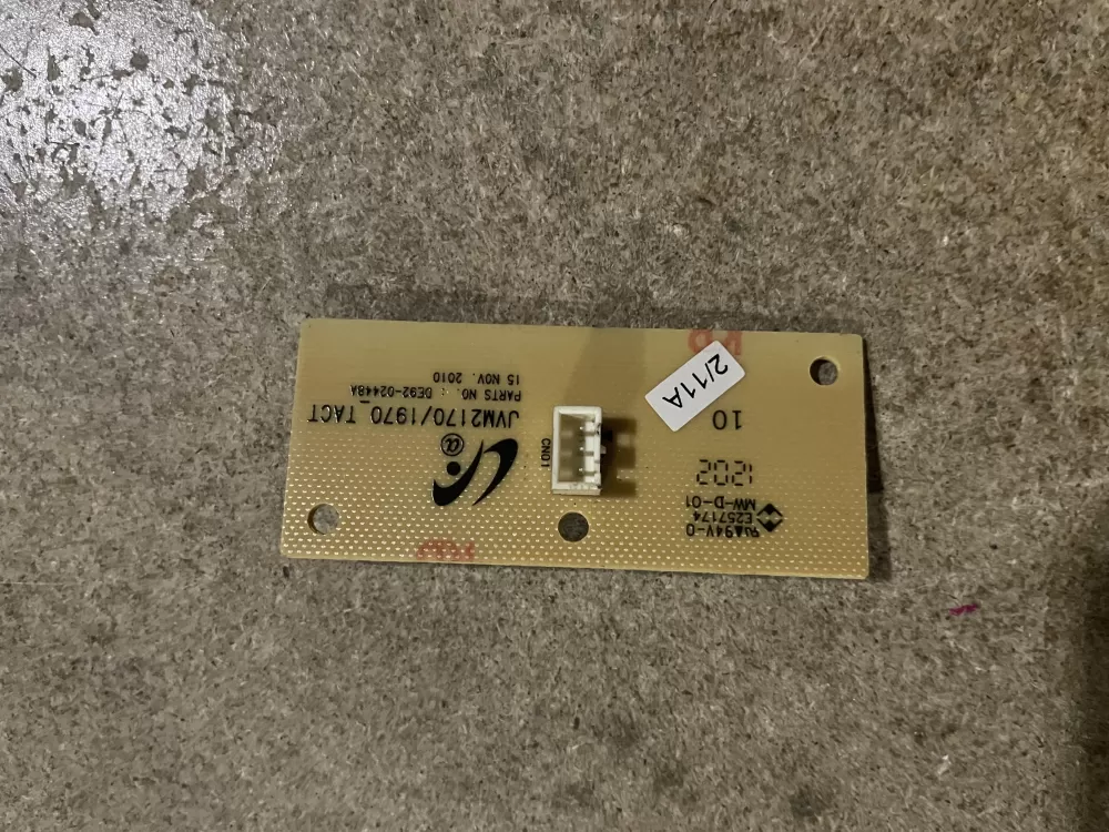 Samsung DE92 02448A  Control Board Assy Pcb Switch AZ28040 | KM194
