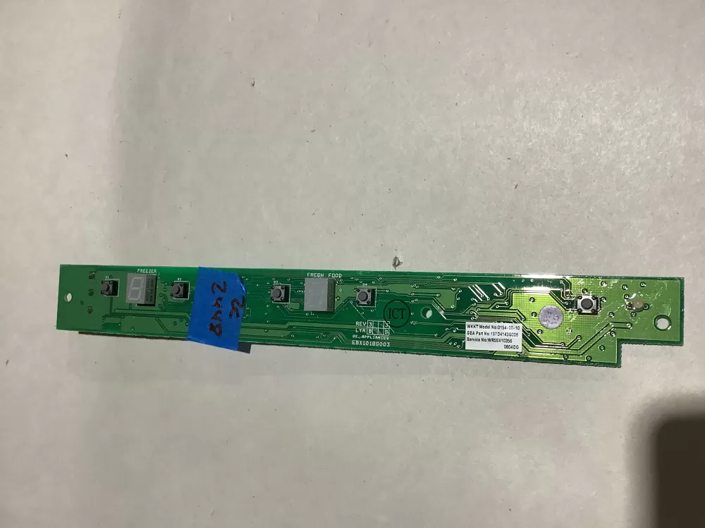 GE WR55X10356  197D4143G006  200D6417G008 Refrigerator Control Board