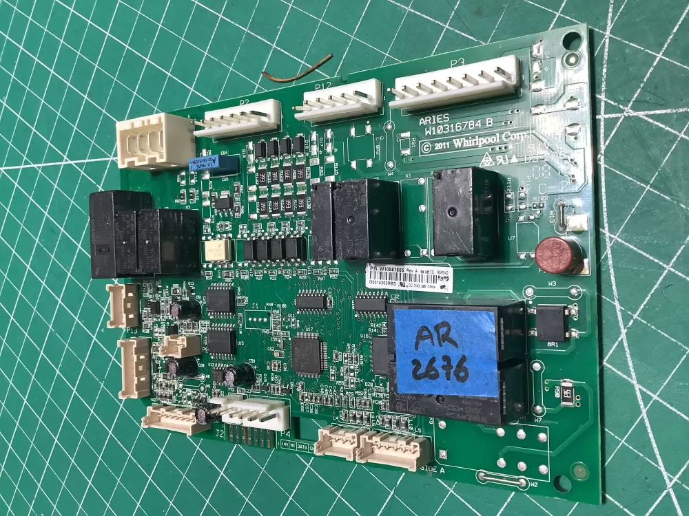 Whirlpool KitchenAid W10485040 Refrigerator Control Board AZ187066 | AR2676