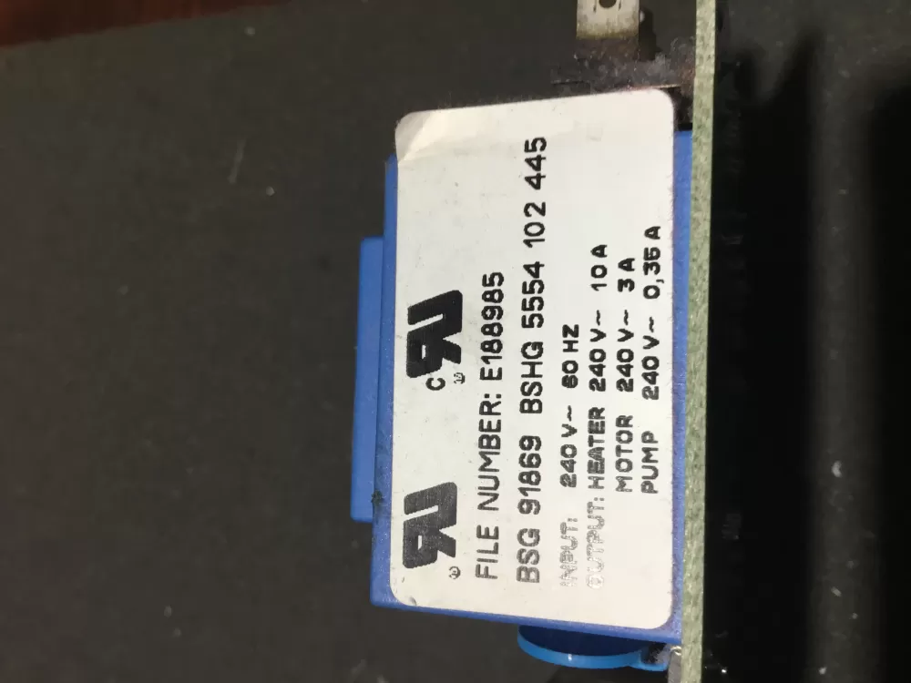 Bosch Dryer Power Control Board E188985 5550005279 AZ83006 | NR338