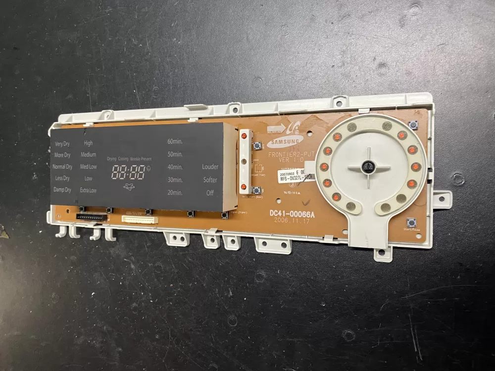 Samsung DC41-00066A Washer Control Board AZ14186 | BKV2