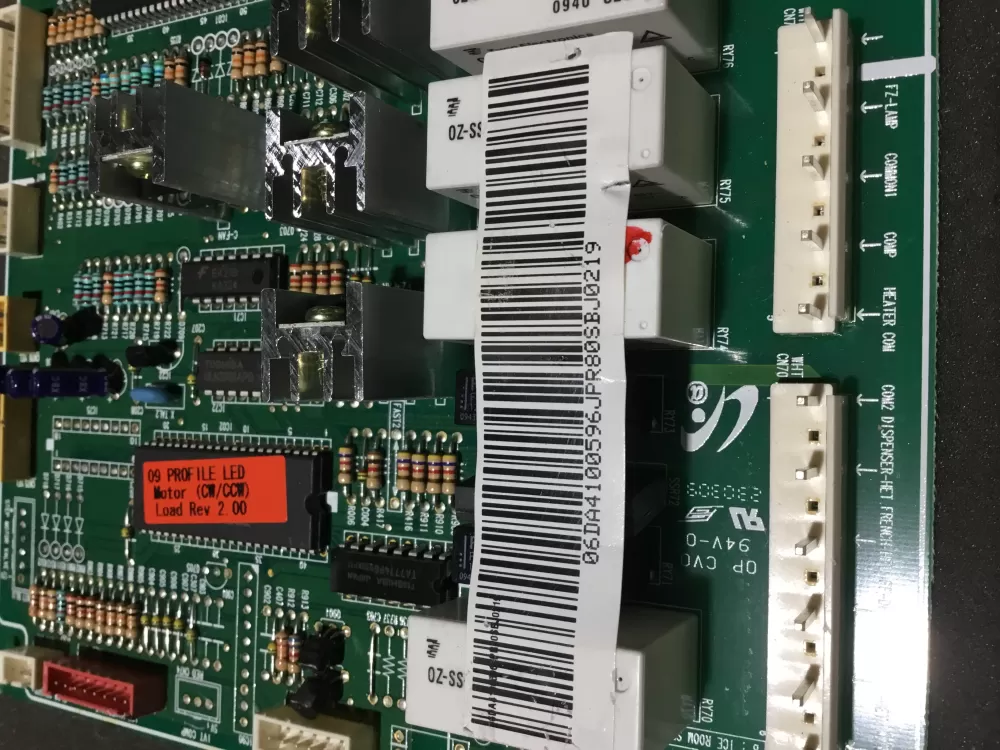 Samsung DA41 00596J Refrigerator Control Board AZ76624 | NR2077