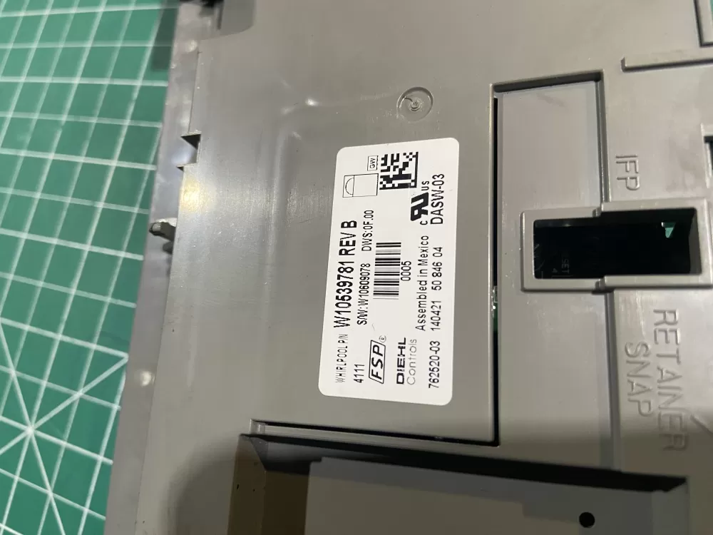 Whirlpool W10539781 W10597042 Dishwasher Control Board AZ142695 | NR2401