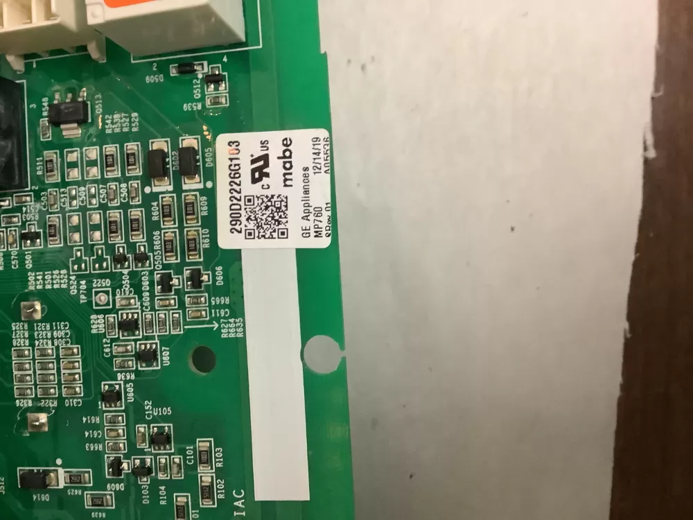 GE WH22X29556 290D2226G103 Washer Control Board AZ199658 | ZC2779